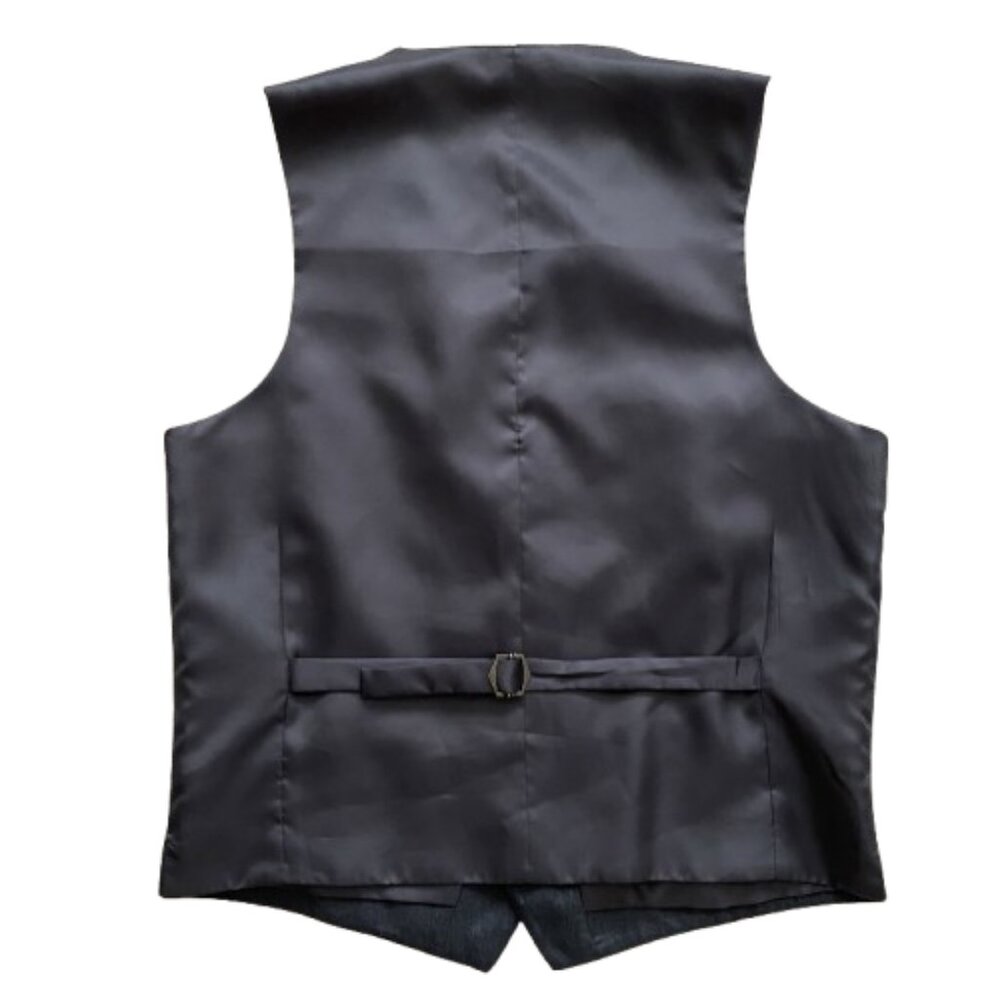 Unbranded formal charcoal suit vest - Picture 2 of 3